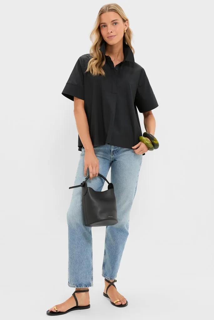 Black Cotton Adams Shirt sold by Tuckernuck product image thumbnail 2