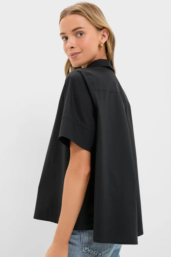 Black Cotton Adams Shirt sold by Tuckernuck product image thumbnail 4