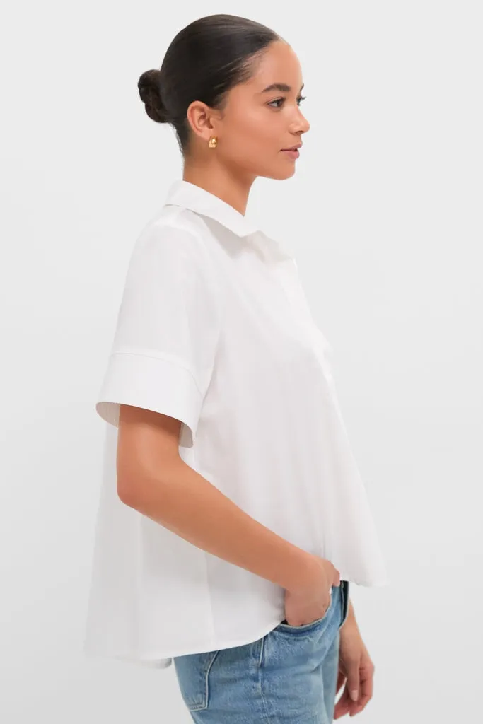 White Cotton Adams Shirt sold by Tuckernuck product image thumbnail 3