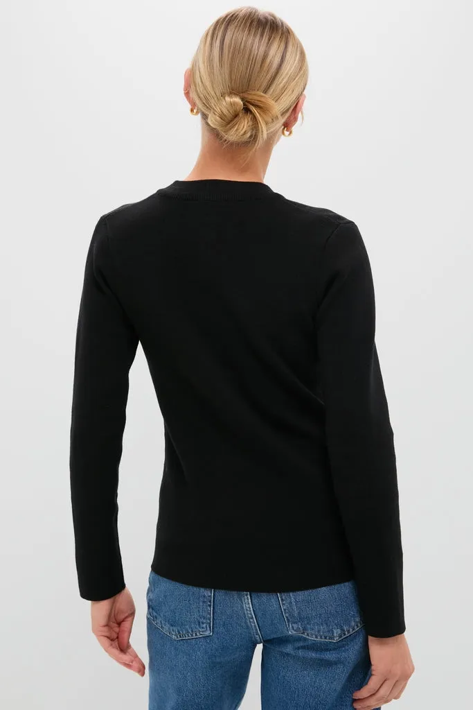 Black Structured Margaux Cardigan sold by Tuckernuck product image thumbnail 4
