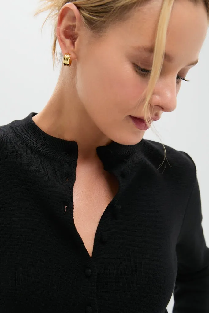 Black Structured Margaux Cardigan sold by Tuckernuck product image thumbnail 5