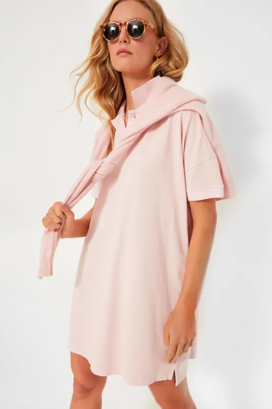 Pink Pique Teller Polo Dress sold by Tuckernuck