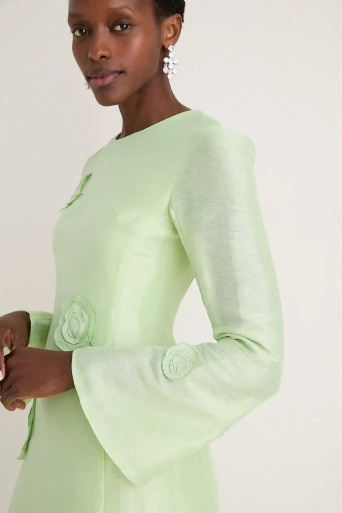 Juniper Green Suzanne Applique Mini Dress sold by Tuckernuck product image thumbnail 3