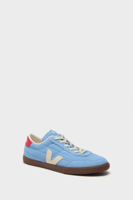 Aqua Pierre Bark Suede Panenka Sneakers made by Tuckernuck