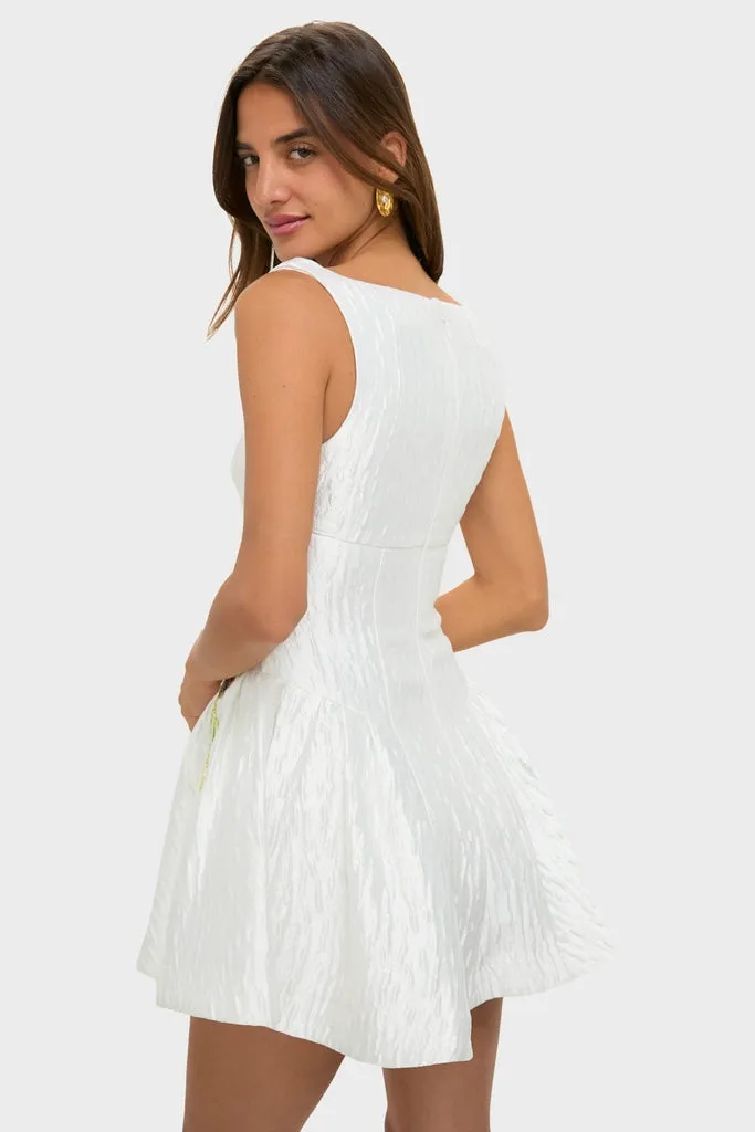 White Calilly Mini Dress sold by Tuckernuck product image thumbnail 5