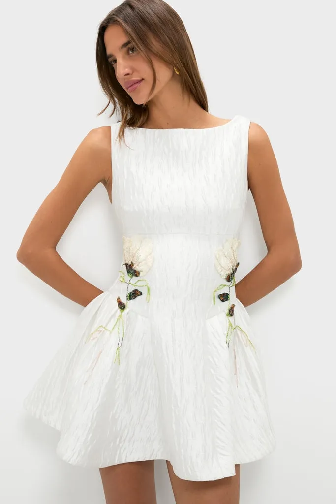 White Calilly Mini Dress sold by Tuckernuck