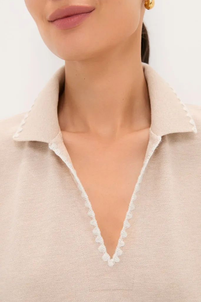 Sandstone Pique Melissa Mini Dress sold by Tuckernuck product image thumbnail 2