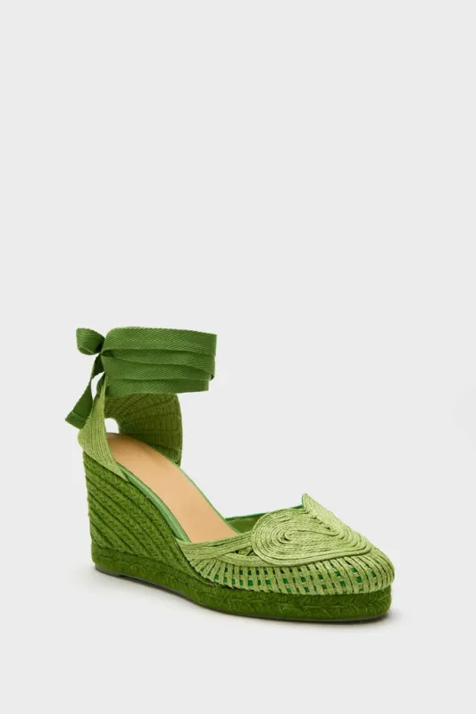 Verde Cacia Wedge Espadrilles sold by Tuckernuck