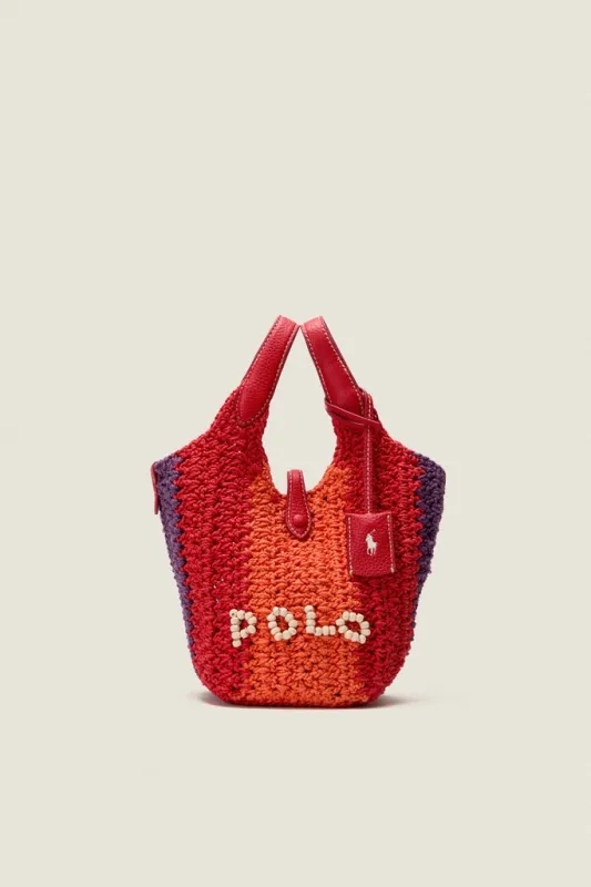 Cherry Multi Polo Crochet Cord Crossbody sold by Tuckernuck