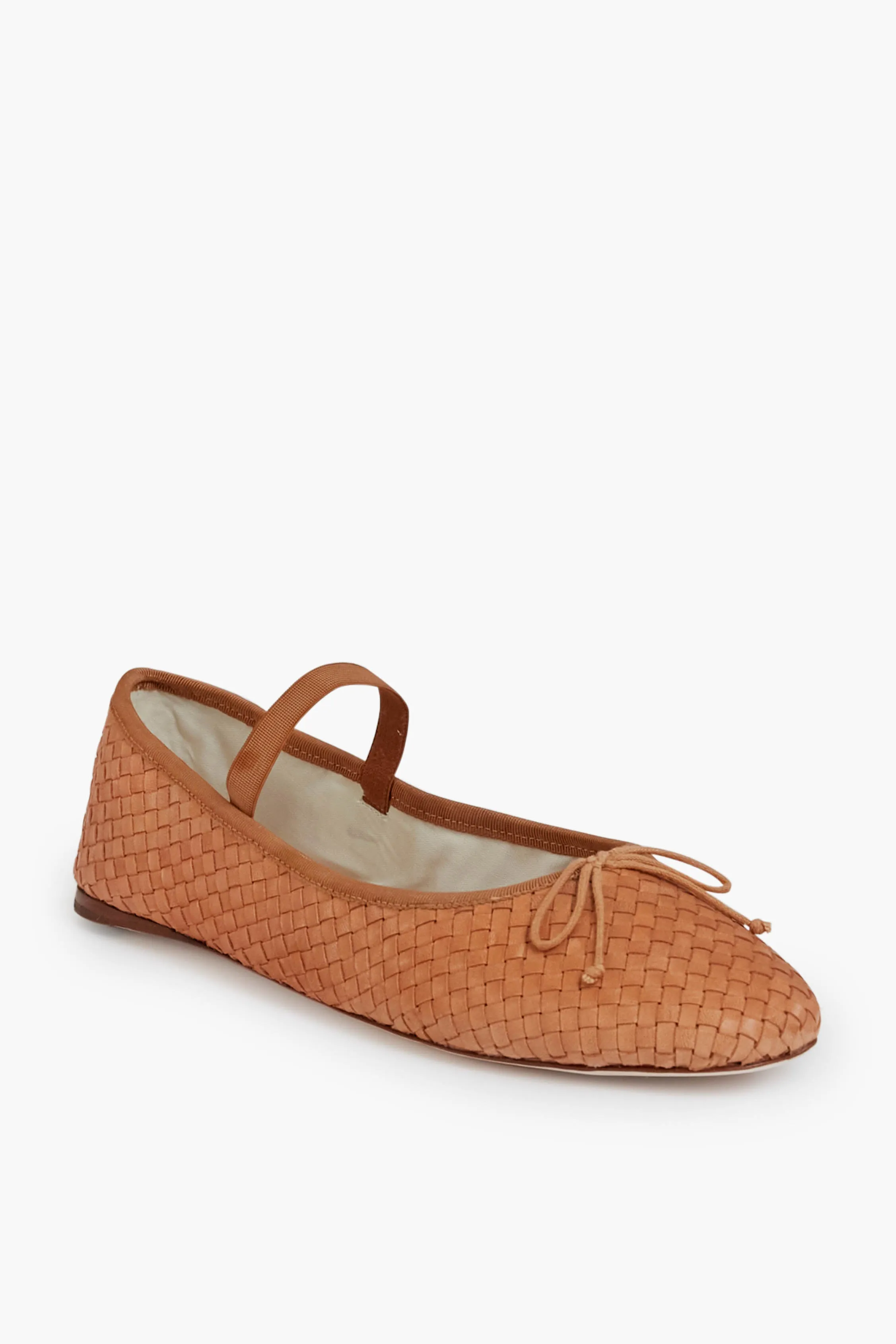 Honey Woven Leather Leonie Ballet Flat sold by Tuckernuck