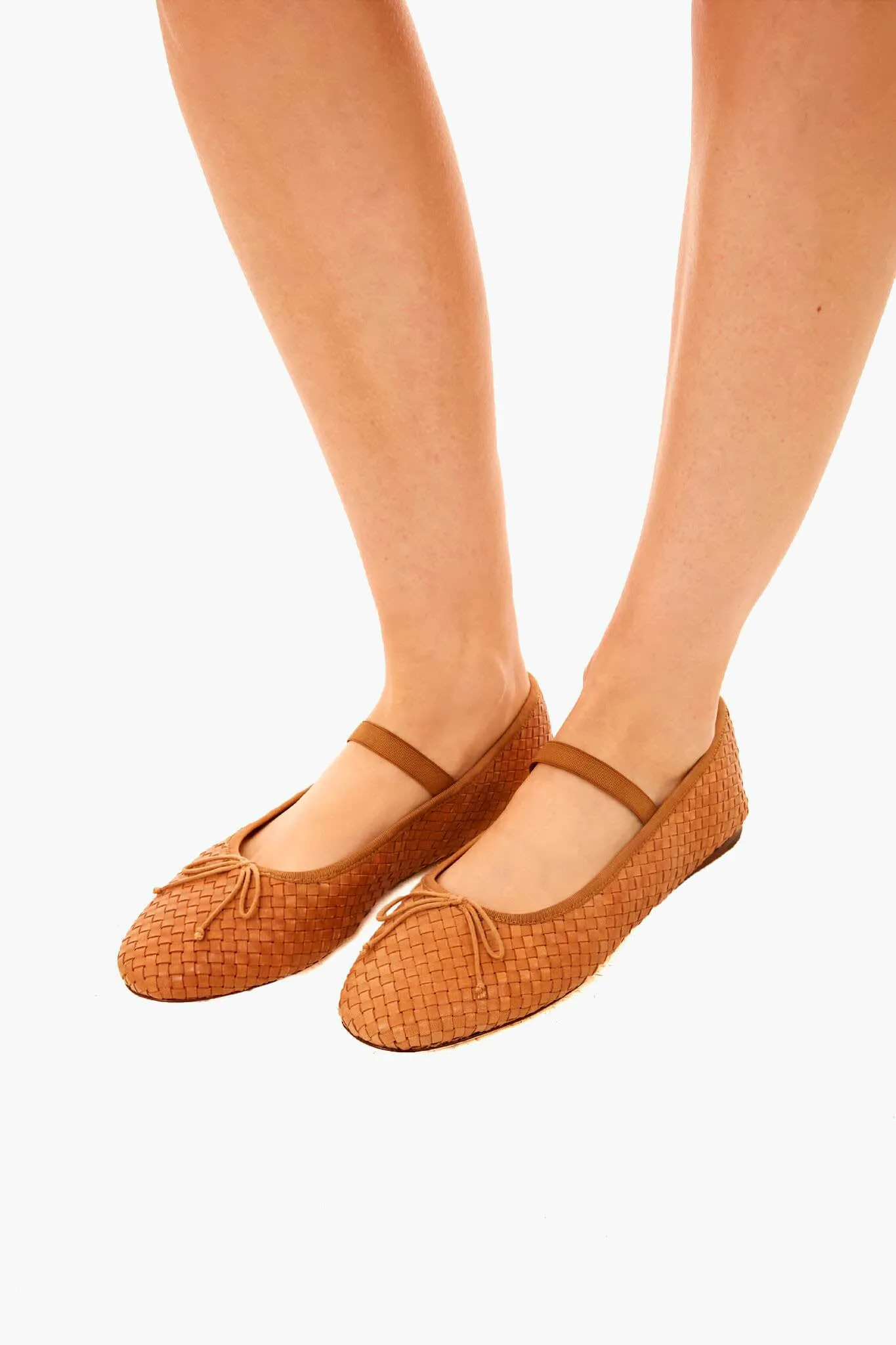 Honey Woven Leather Leonie Ballet Flat sold by Tuckernuck product image thumbnail 2