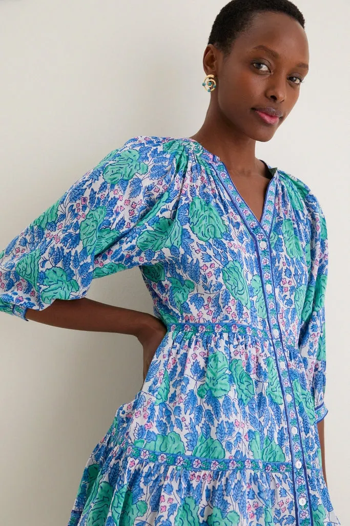 Green Navy Clara Mini Dress sold by Tuckernuck product image thumbnail 5