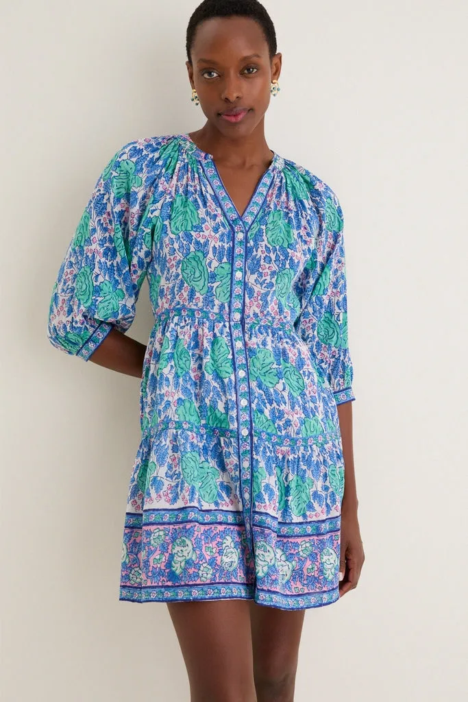 Green Navy Clara Mini Dress sold by Tuckernuck