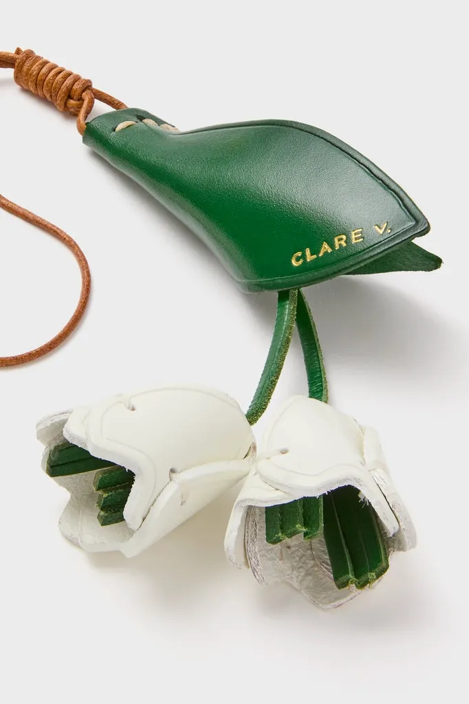 Evergreen and Cream La Fleur Fob sold by Tuckernuck product image thumbnail 3