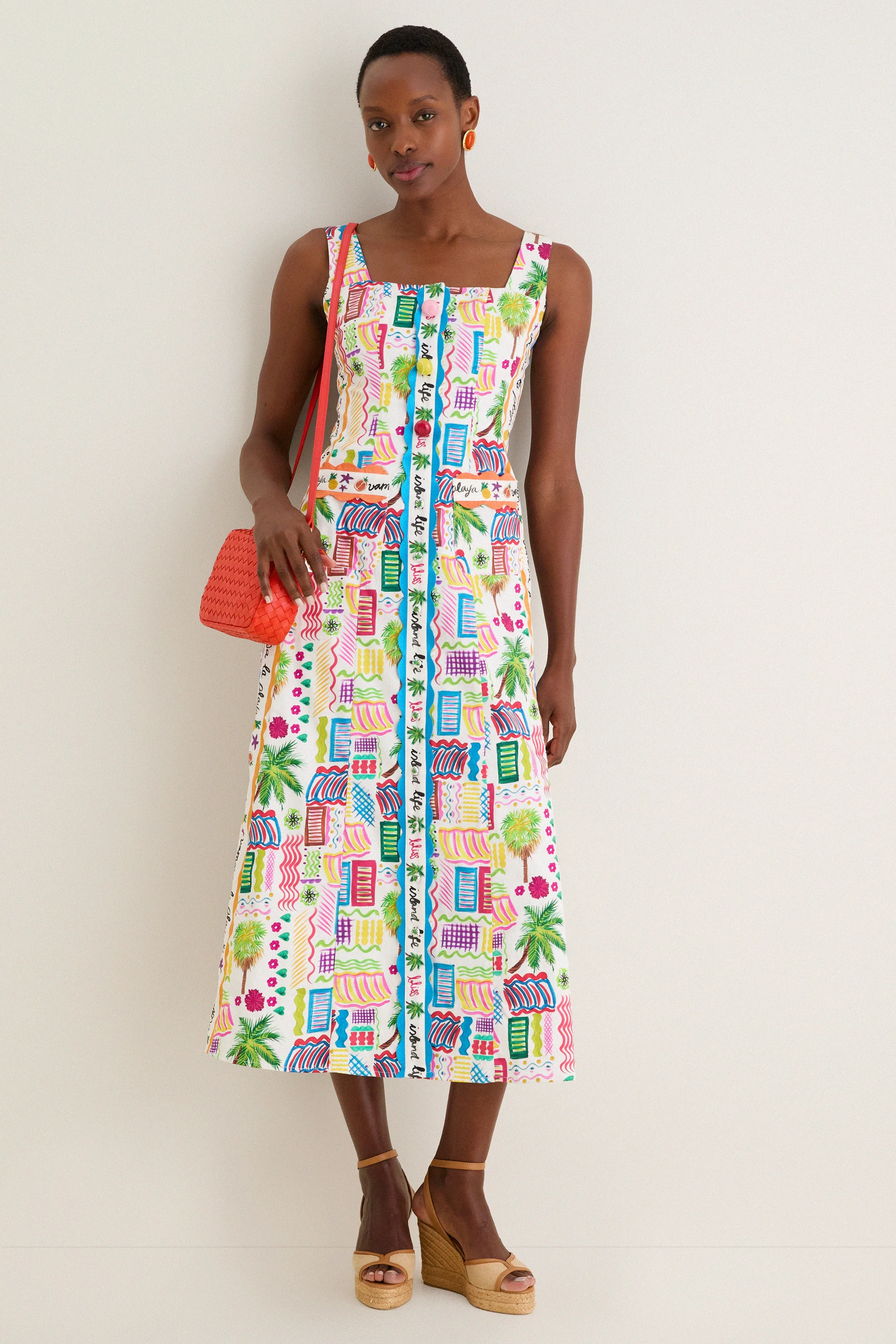 Bright Poppy Midi Sac sold by Tuckernuck product image thumbnail 3