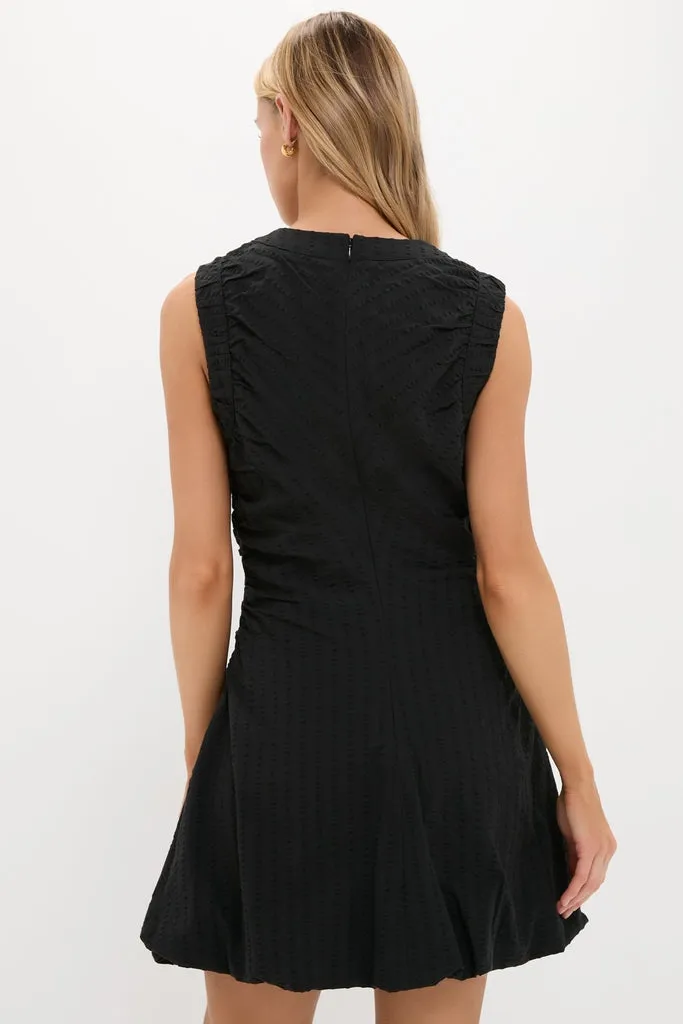 Black Seersucker Alisa Dress sold by Tuckernuck product image thumbnail 5