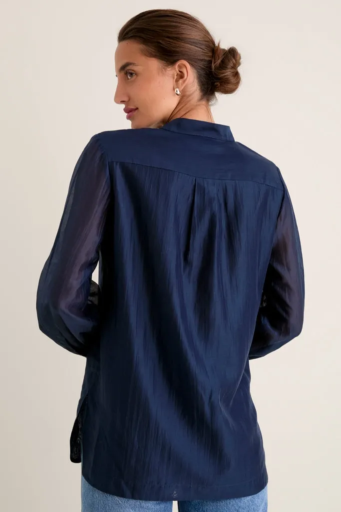 Ink Organza Camelot Tunic sold by Tuckernuck product image thumbnail 4