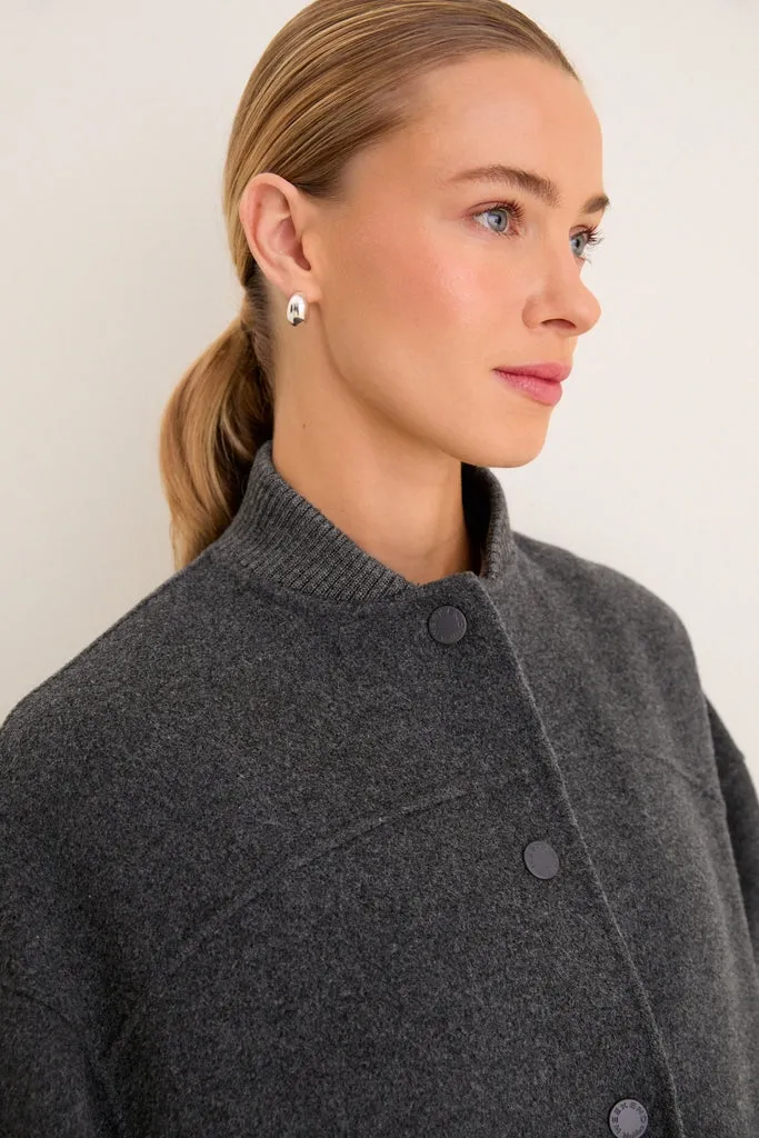 Dark Grey Alamaro Coat sold by Tuckernuck product image thumbnail 2