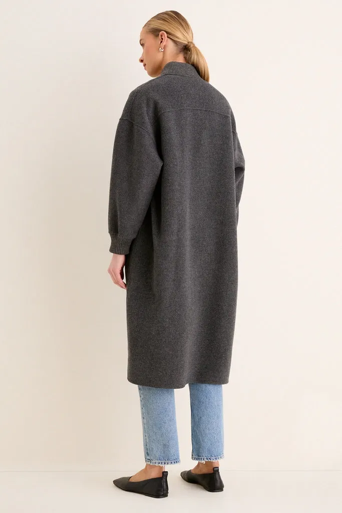 Dark Grey Alamaro Coat sold by Tuckernuck product image thumbnail 5