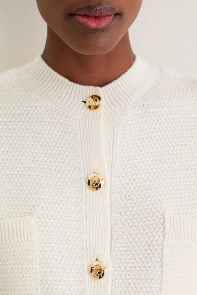 Ivory Christa Cardigan sold by Tuckernuck product image thumbnail 5