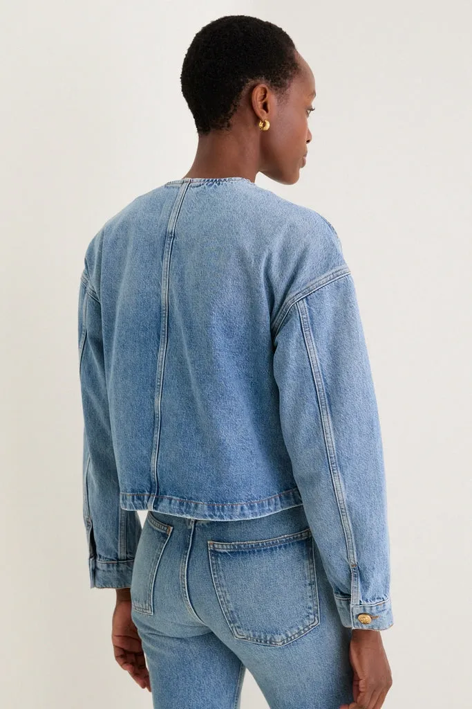 Caspian Blue Blanche Jacket sold by Tuckernuck product image thumbnail 4