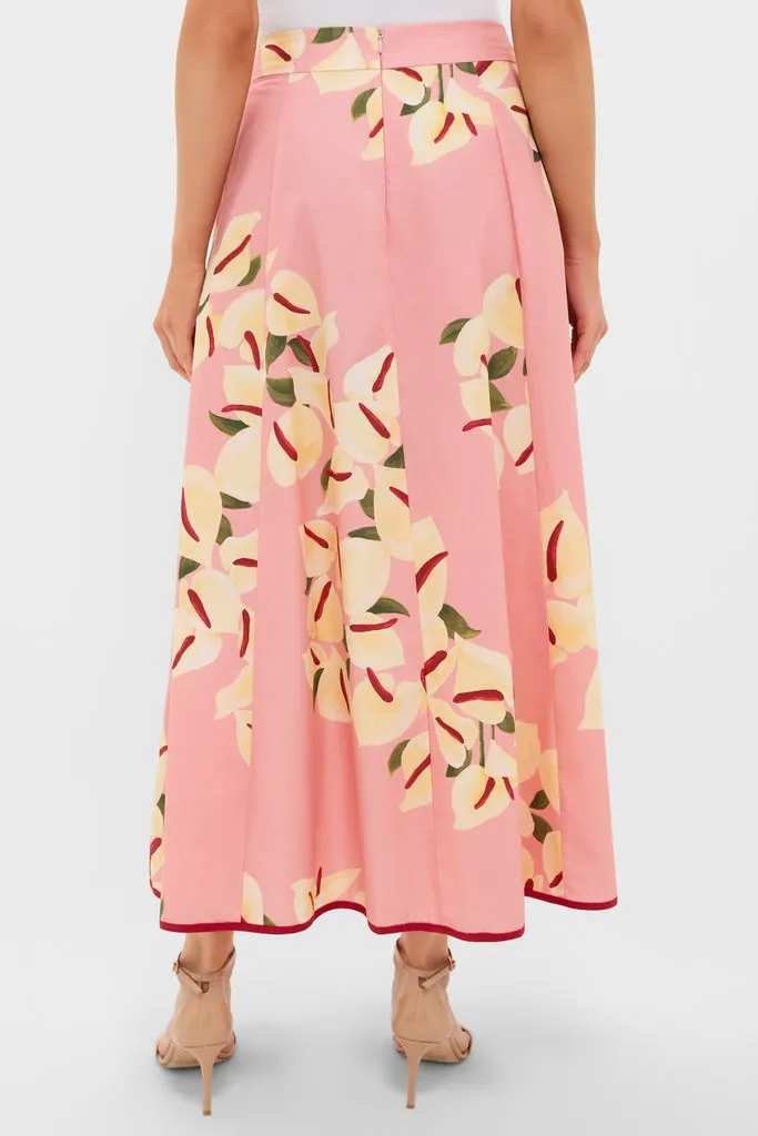 Anthurium Print Maxi Skirt sold by Tuckernuck product image thumbnail 4