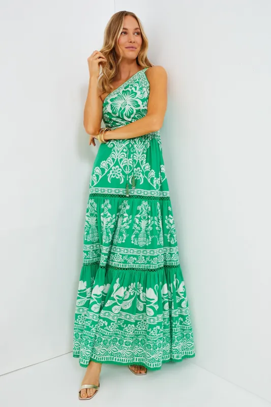 Green Sweet Garden Maxi Dress sold by Tuckernuck