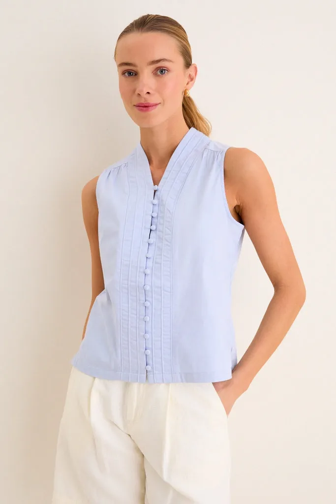 French Blue Lucy Top sold by Tuckernuck