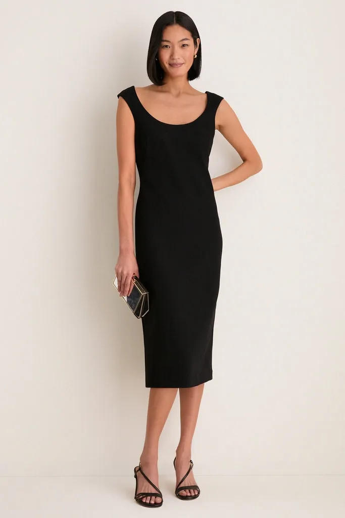 Noir Romy Midi Dress sold by Tuckernuck product image thumbnail 2