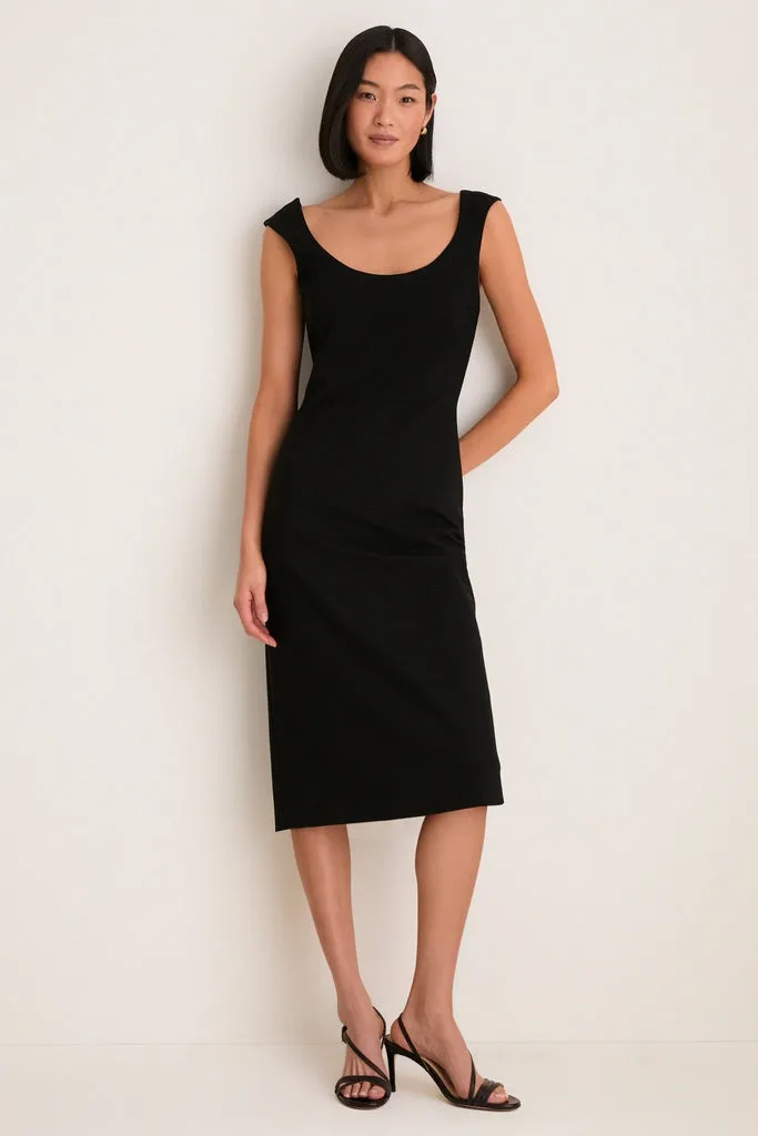 Noir Romy Midi Dress sold by Tuckernuck