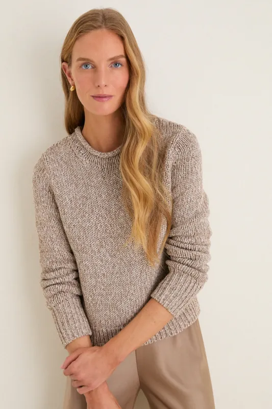 Marled Tan Mini Marina Sweater sold by Tuckernuck