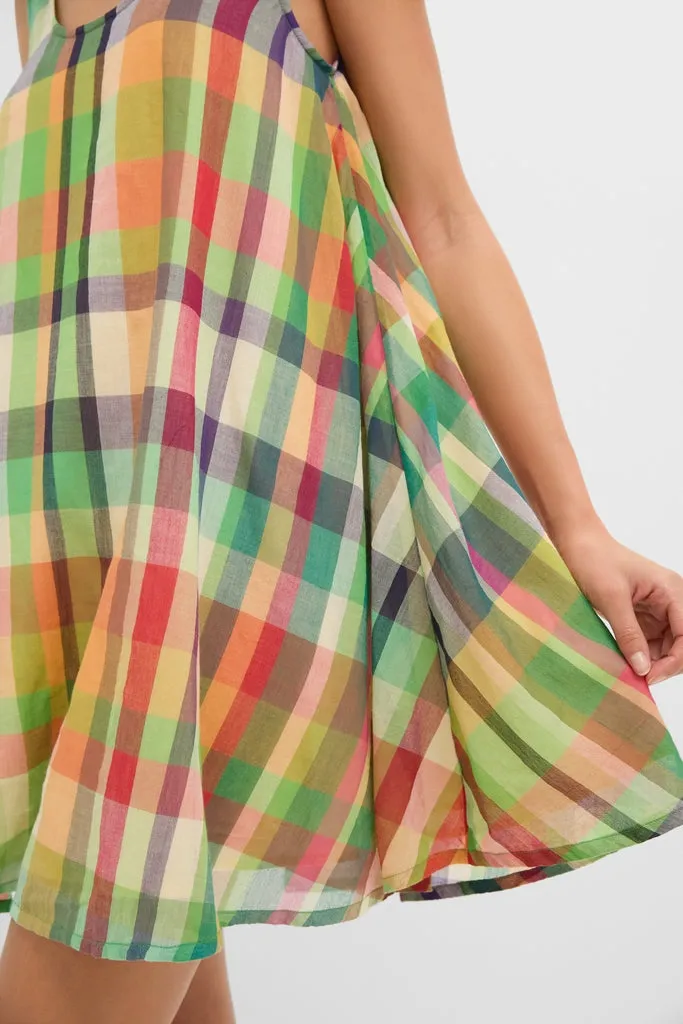 Ambrosia Check Demi Dress sold by Tuckernuck product image thumbnail 5