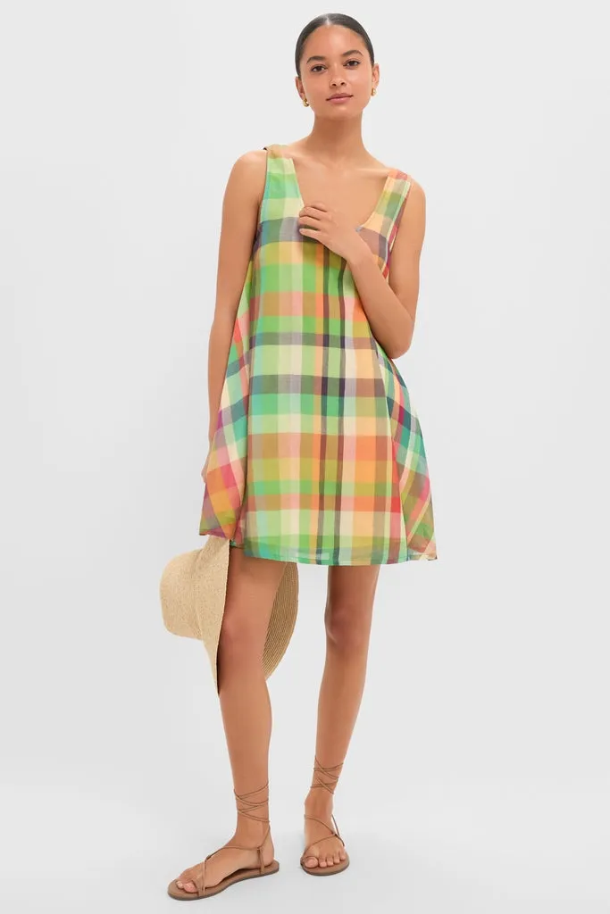 Ambrosia Check Demi Dress sold by Tuckernuck product image thumbnail 2