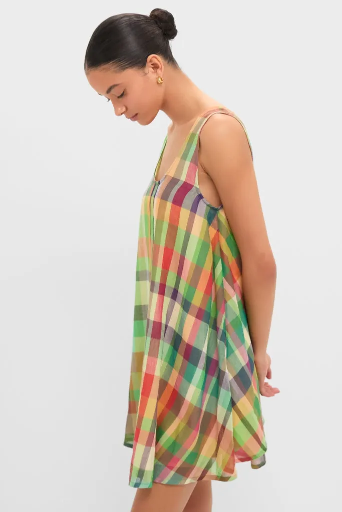 Ambrosia Check Demi Dress sold by Tuckernuck product image thumbnail 3