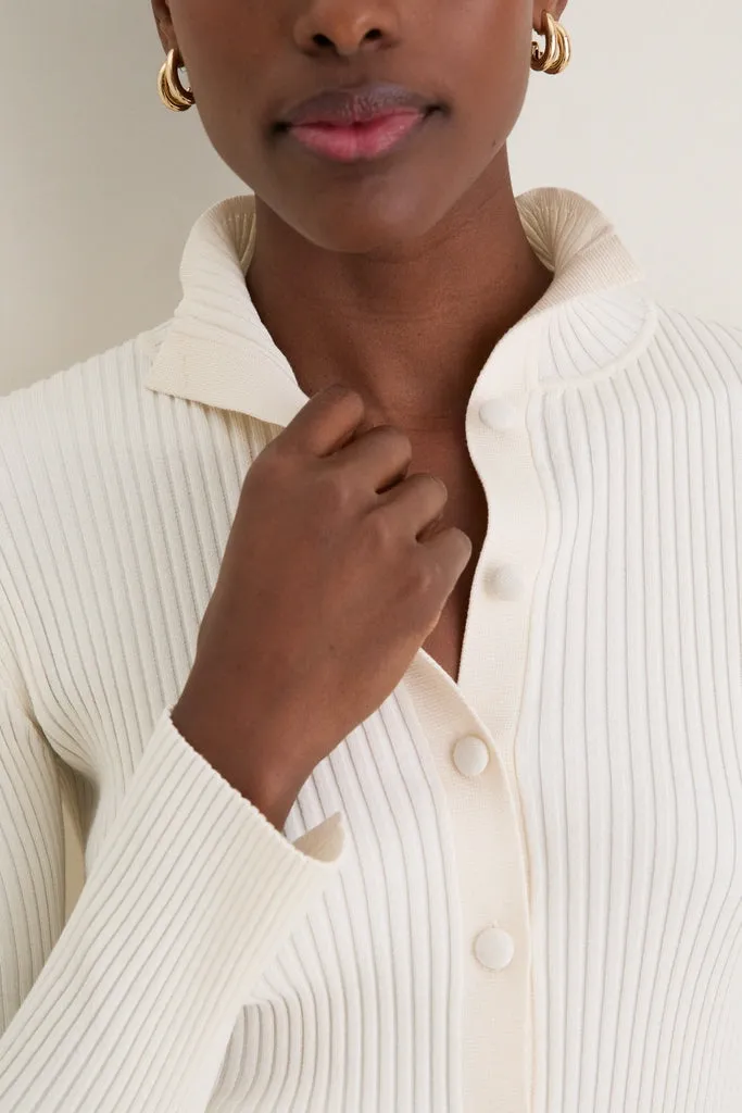 Ecru Flore Cardigan sold by Tuckernuck product image thumbnail 5