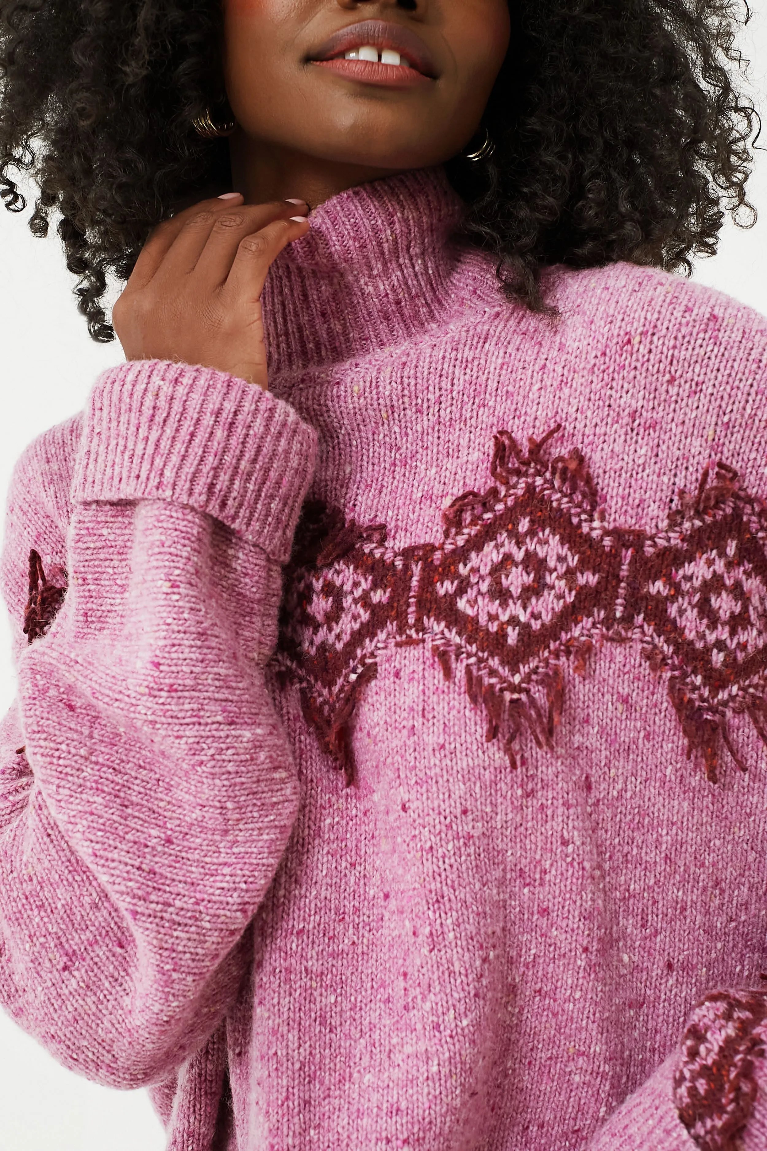 Rose Benoite Turtleneck Sweater sold by Tuckernuck product image thumbnail 5