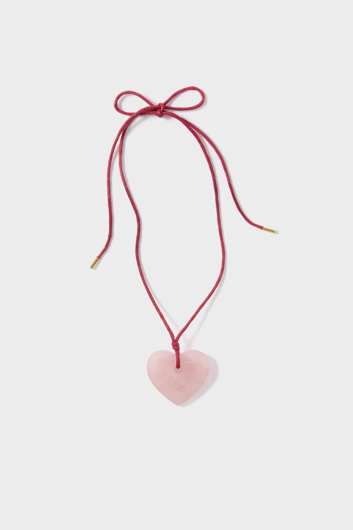 Blush Semi Precious Quartz Amelie Necklace sold by Tuckernuck