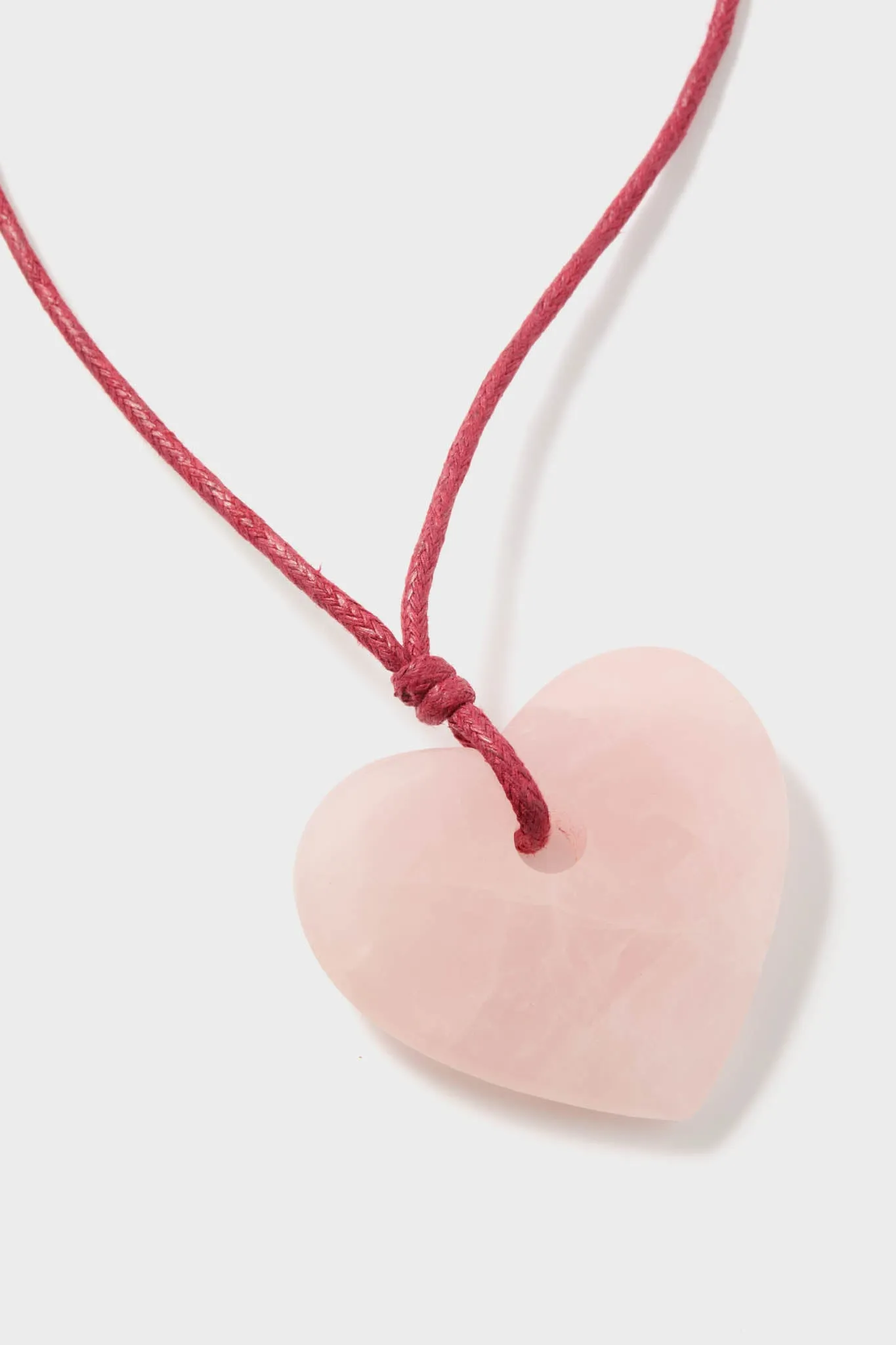 Blush Semi Precious Quartz Amelie Necklace sold by Tuckernuck product image thumbnail 4