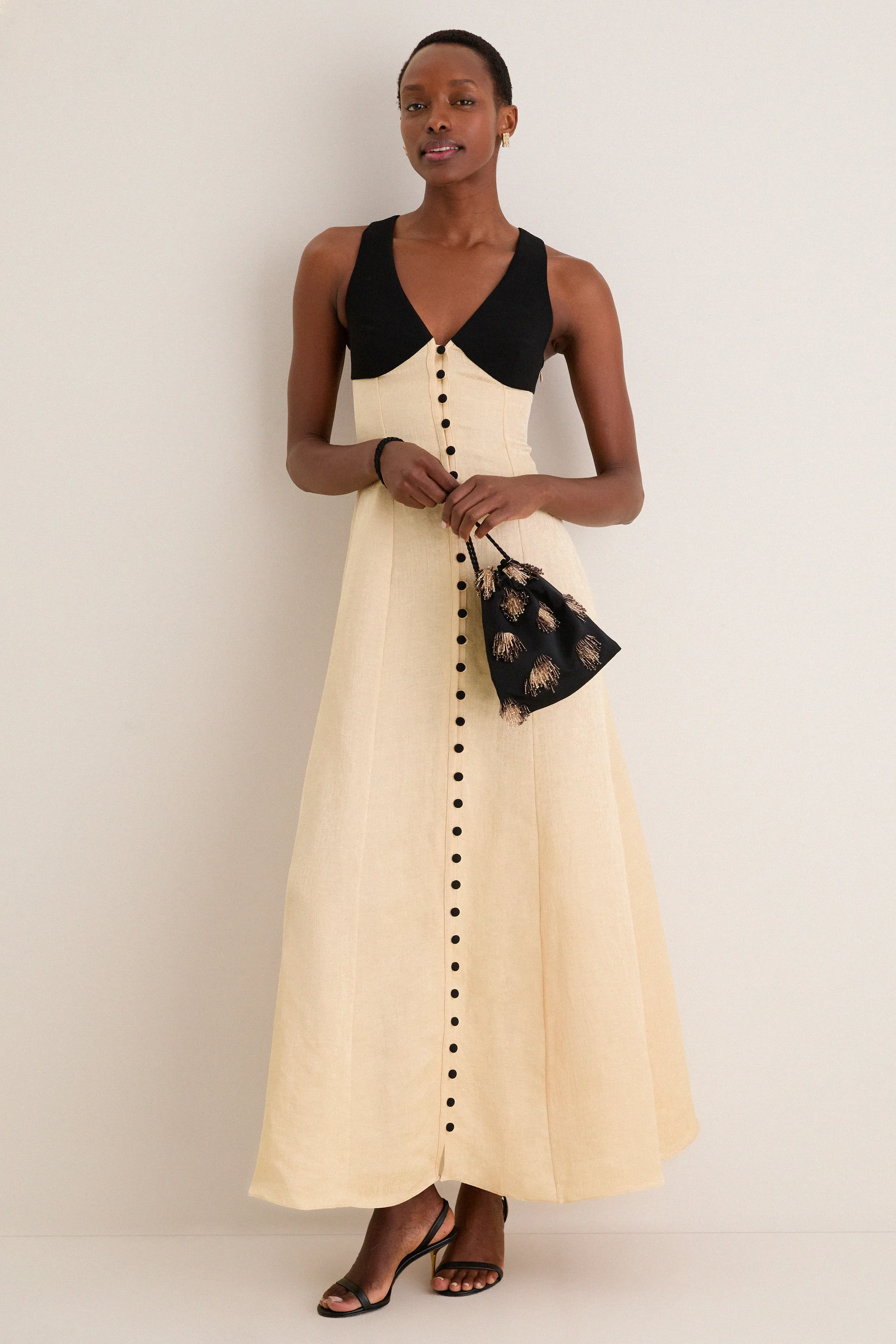 Buttercream Row Row Row Your Buttons Dress sold by Tuckernuck product image thumbnail 2