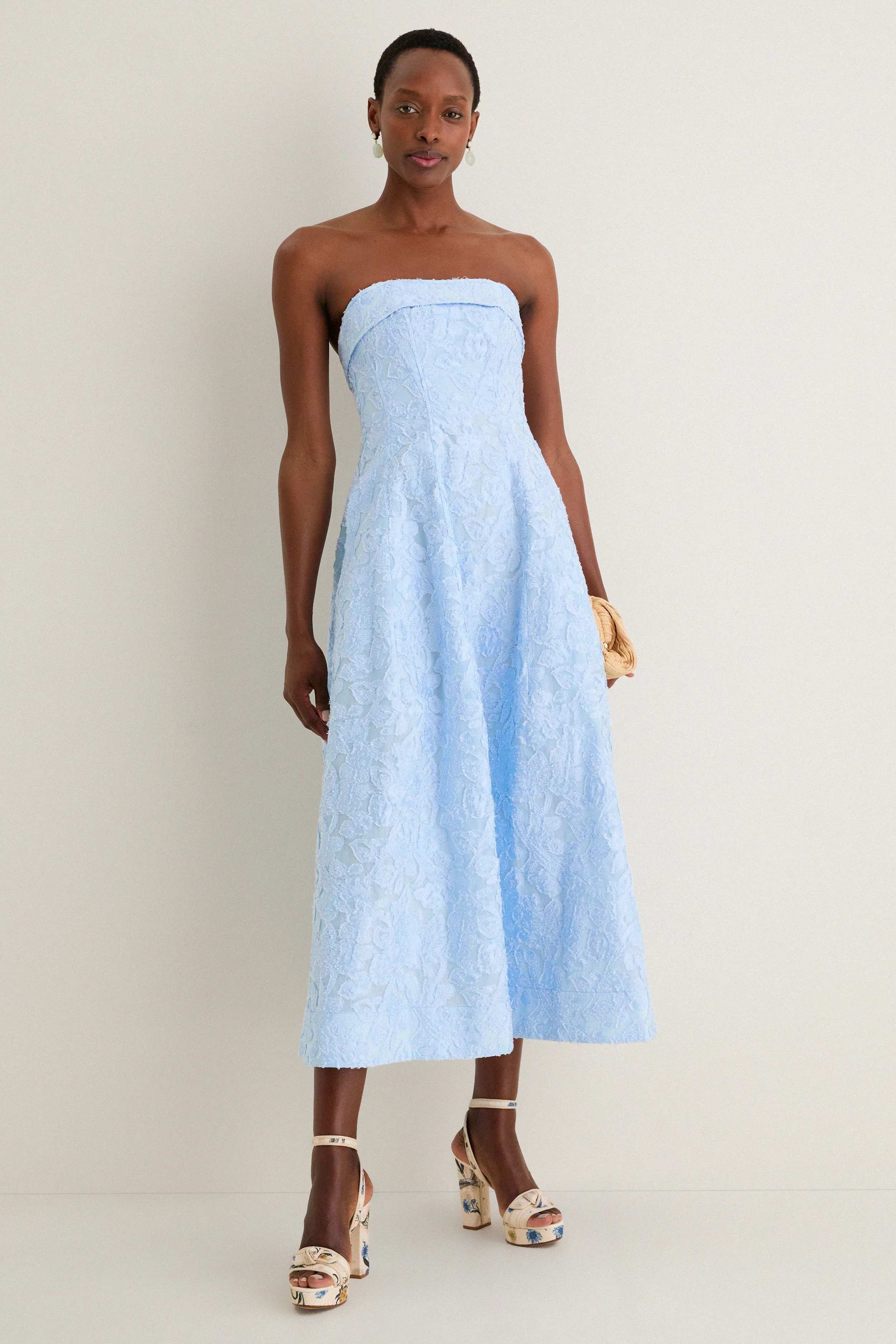 Tidepool Valeria Jacquard Midi Dress sold by Tuckernuck product image thumbnail 5