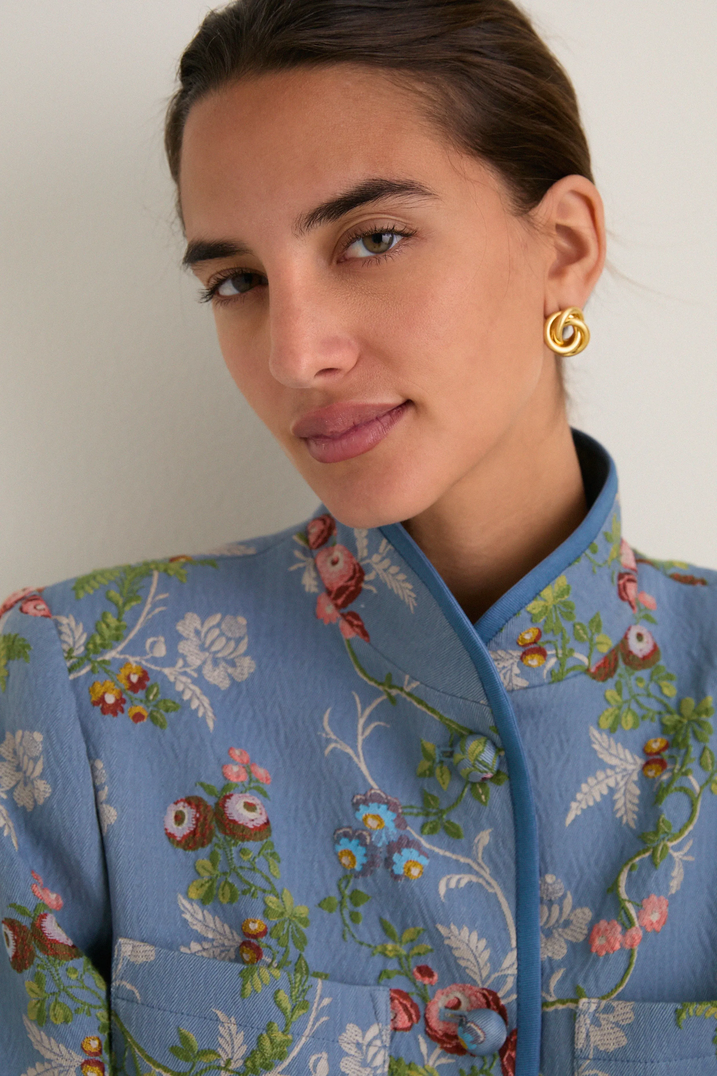 Trellis Bloom Jacquard Dalton Jacket sold by Tuckernuck product image thumbnail 5