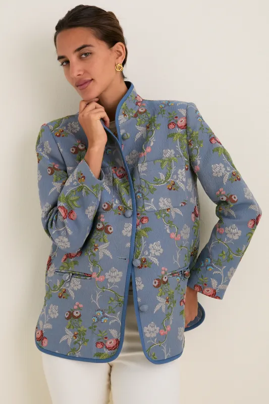 Trellis Bloom Jacquard Dalton Jacket made by Tuckernuck