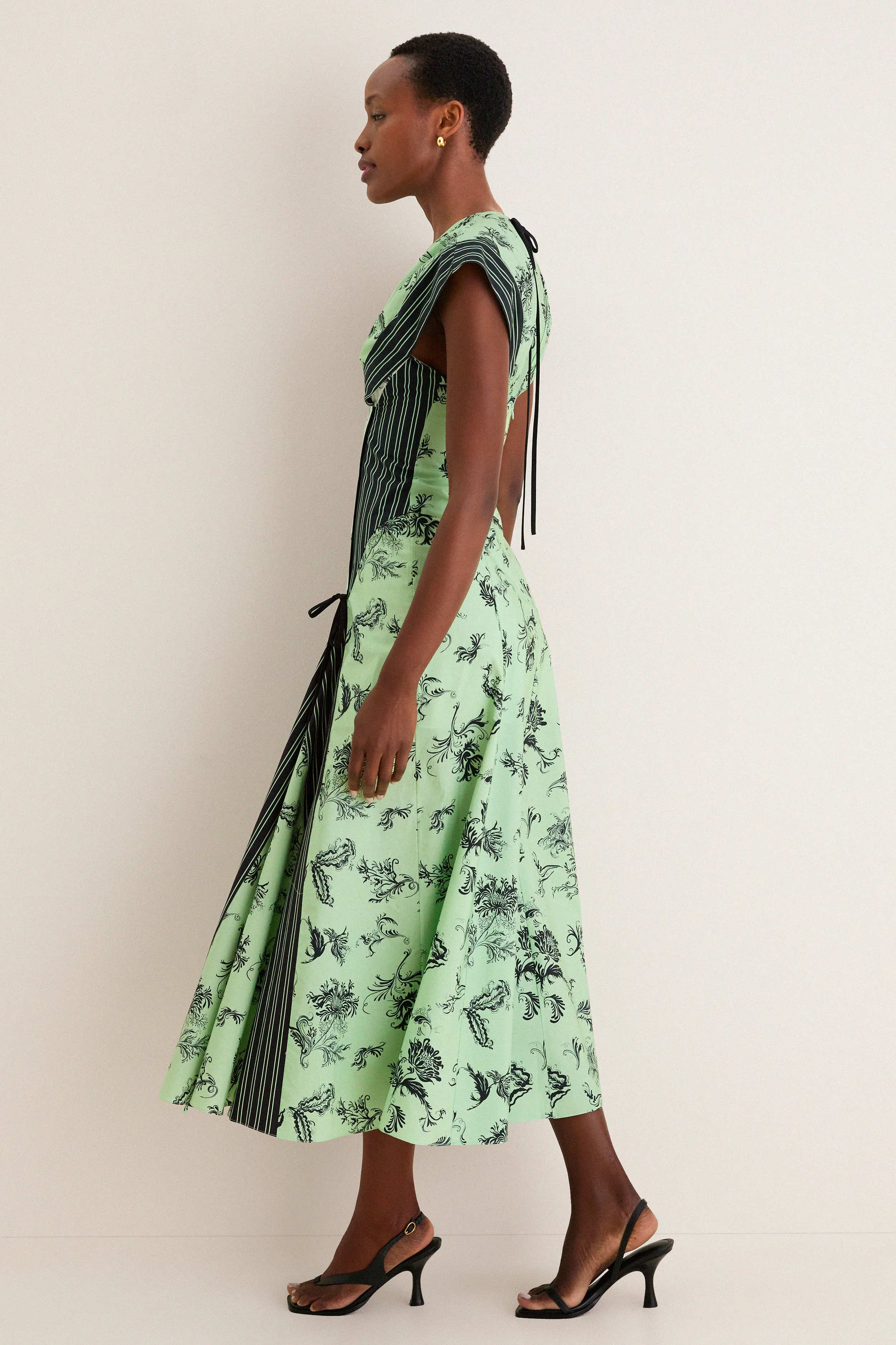 Sage Push Me to the Edge Midi Dress sold by Tuckernuck product image thumbnail 4