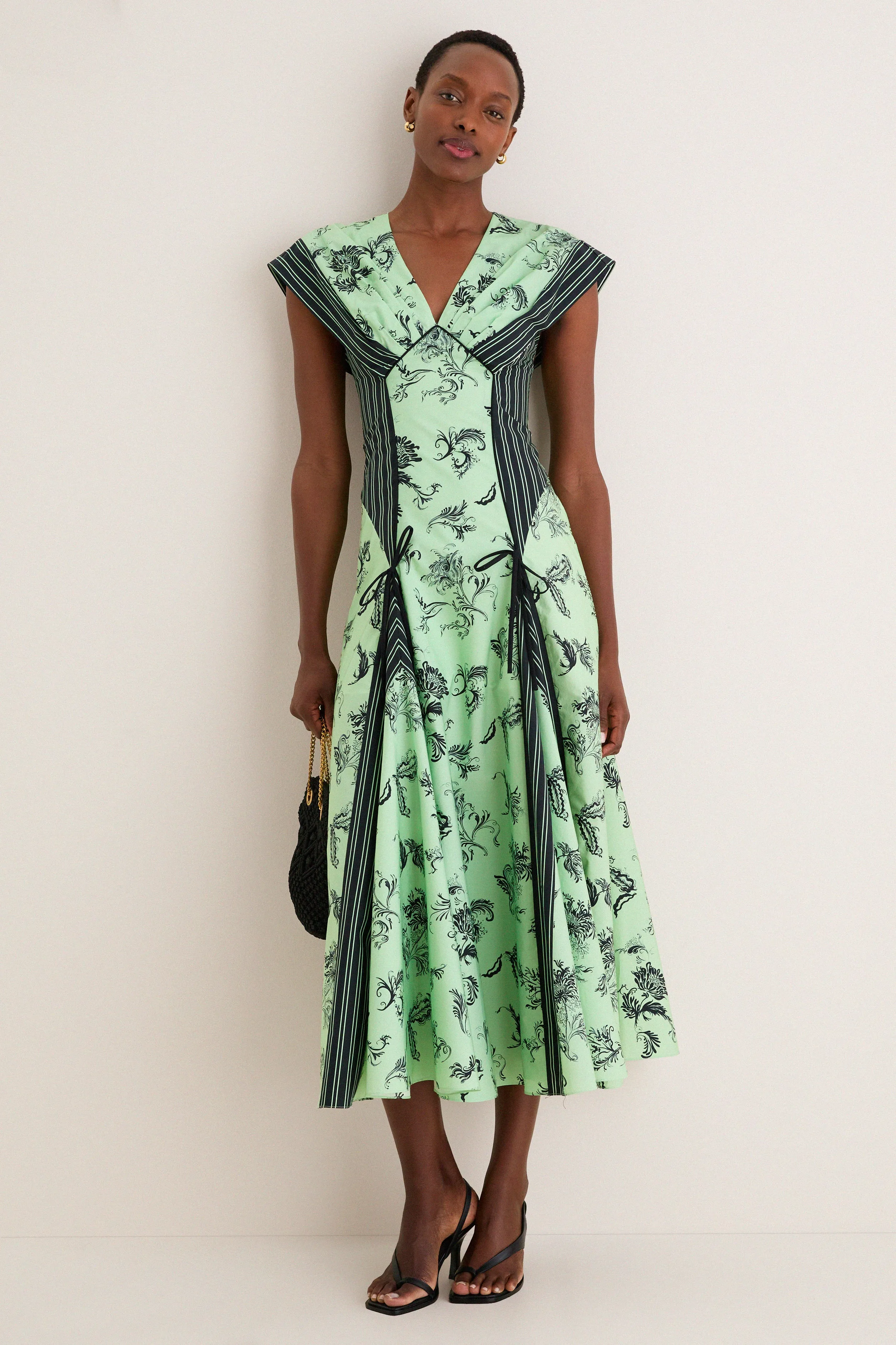 Sage Push Me to the Edge Midi Dress sold by Tuckernuck product image thumbnail 3