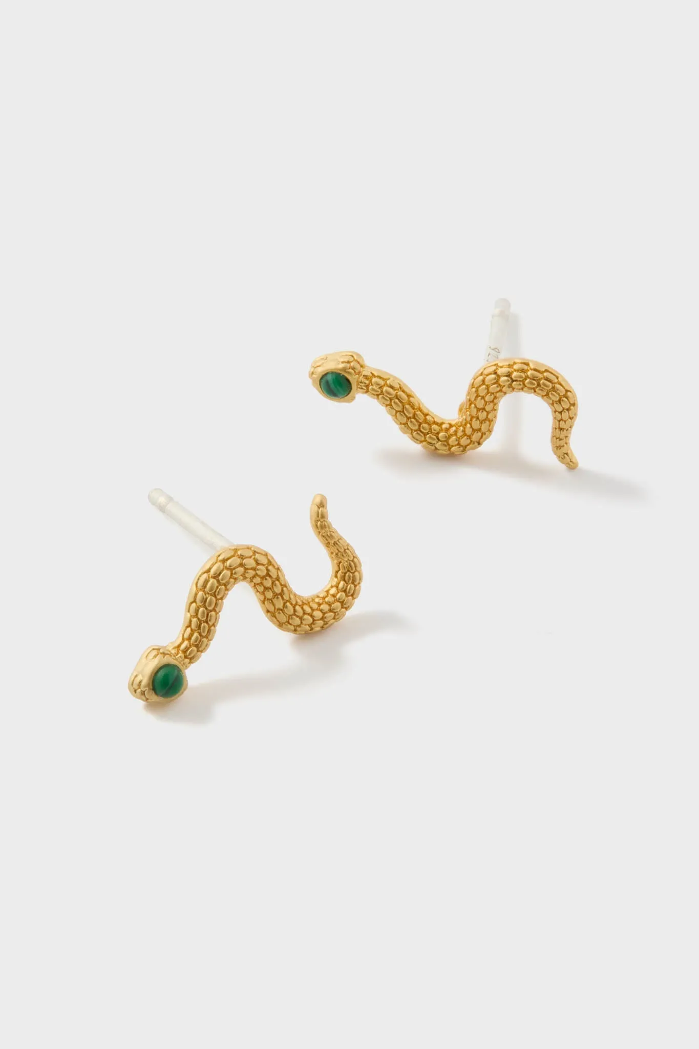 Gold Serpent Earrings sold by Tuckernuck product image thumbnail 4