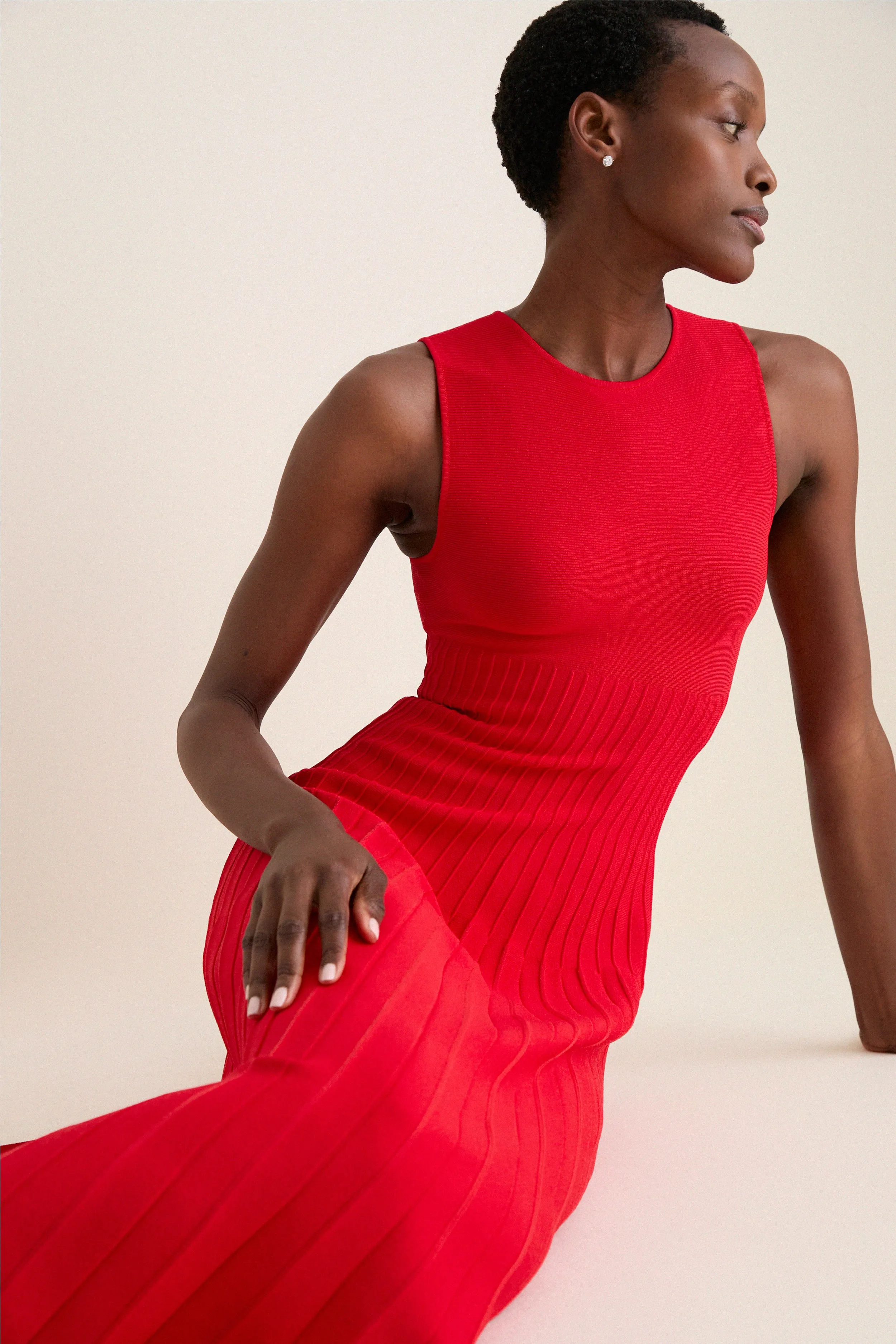 Red Rose Elyse Dress sold by Tuckernuck product image thumbnail 5