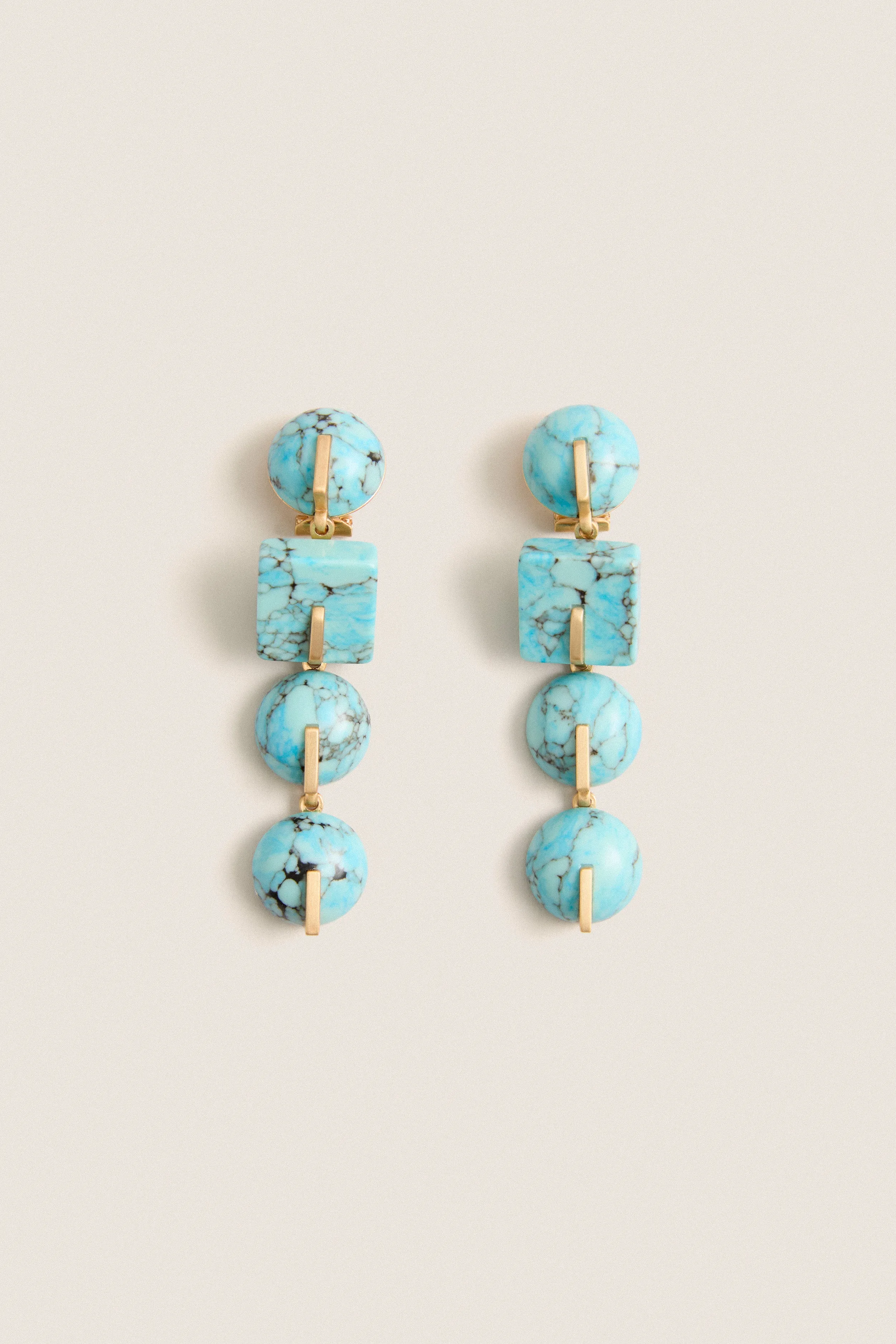 Ibiza Turquoise Laguna Earrings sold by Tuckernuck
