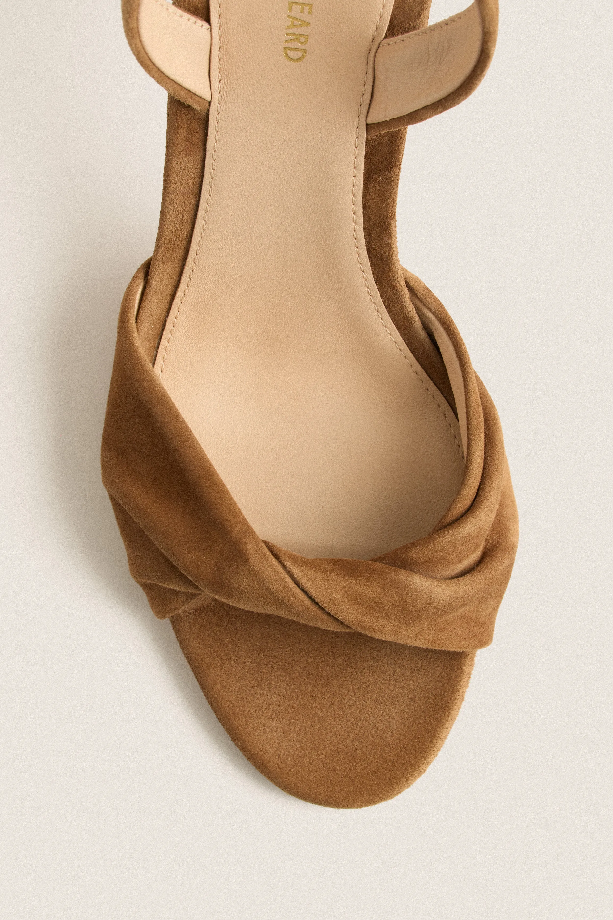 Chestnut Suede Tullia Block Heels sold by Tuckernuck product image thumbnail 5
