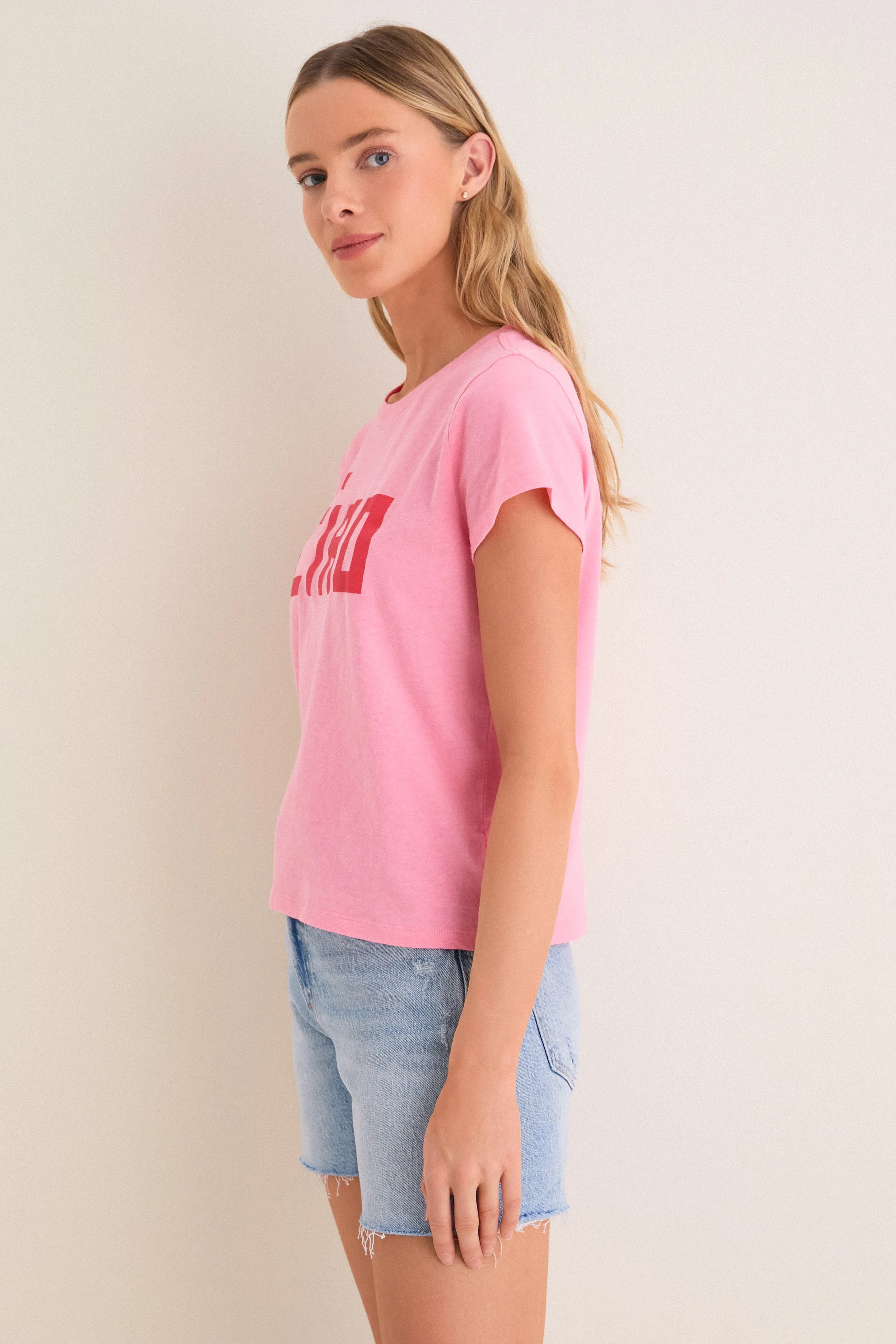 Bright Poppy and Petal Ciao Classic Tee sold by Tuckernuck product image thumbnail 3