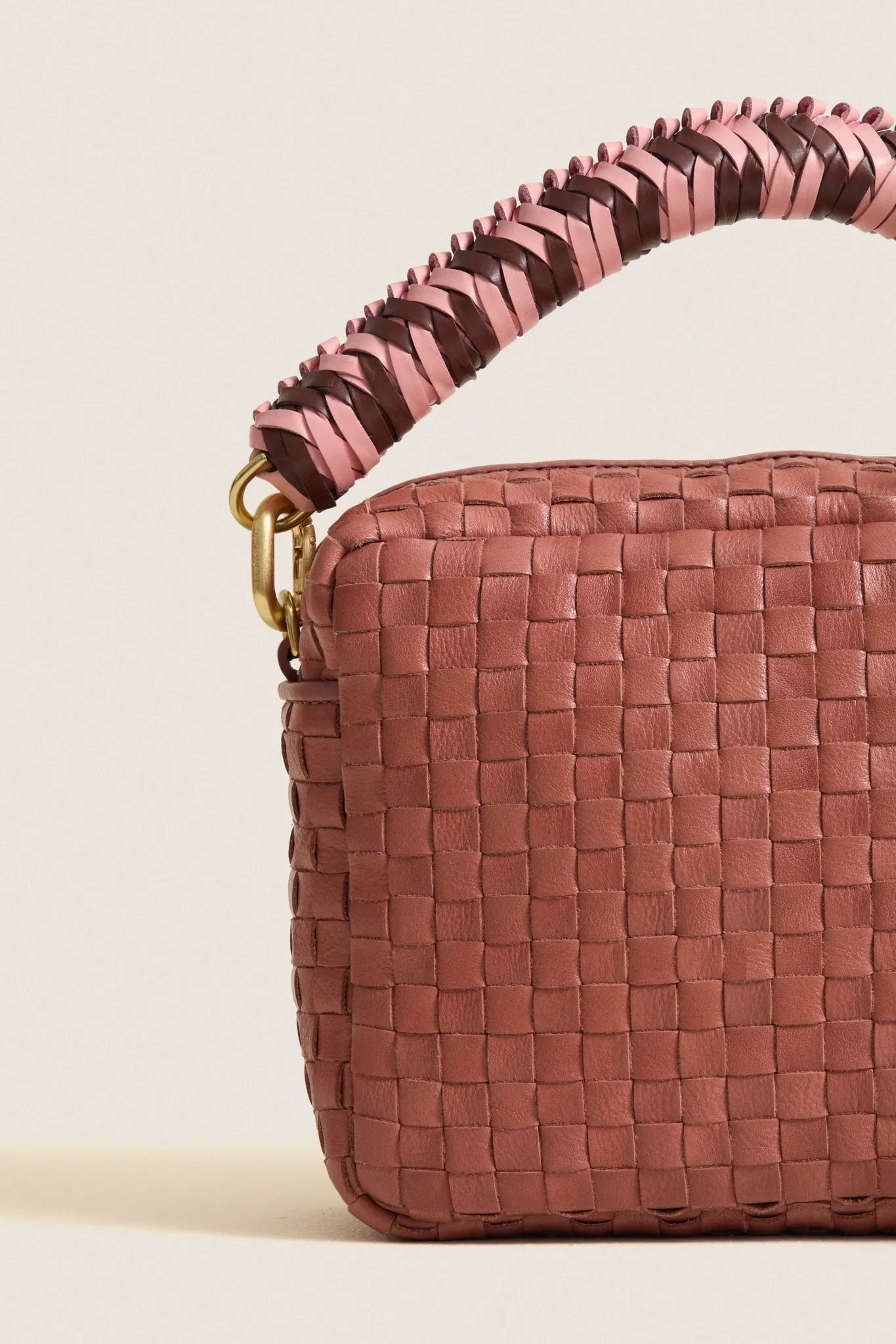 Exclusive Rose Clay Midi Sac with Braided Strap sold by Tuckernuck product image thumbnail 3